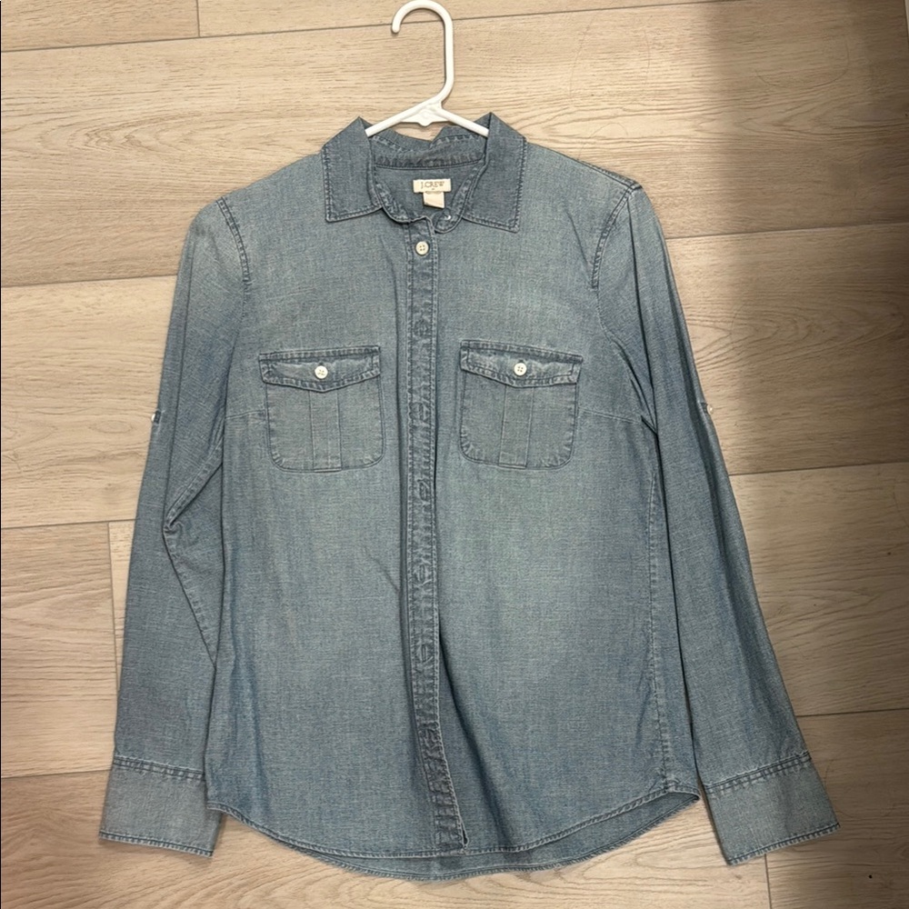 J. Crew Light Blue Jean Jacket